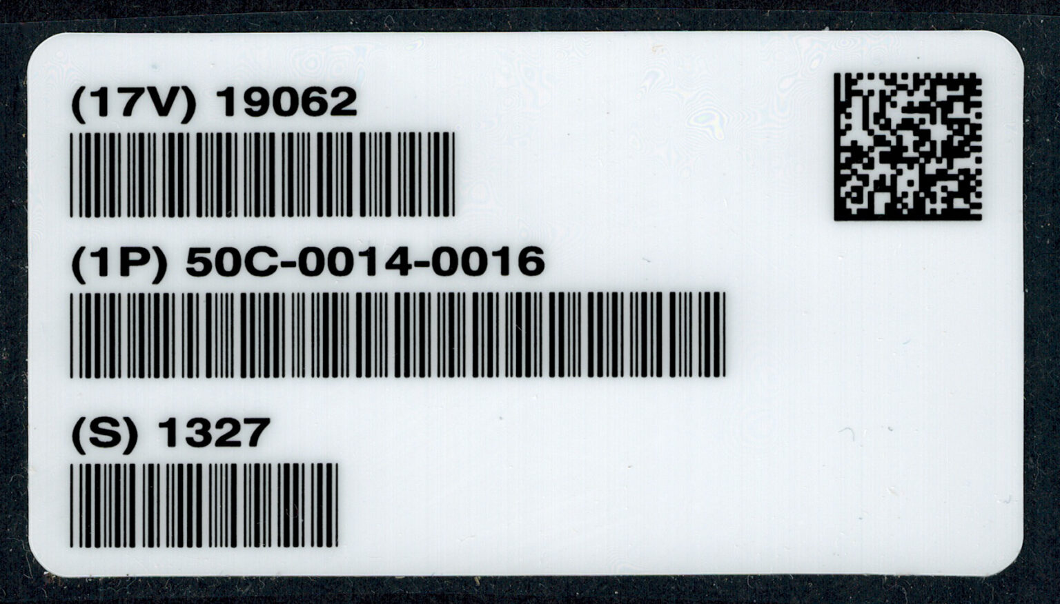 Polyester & Metalized Polyester UID Labels | Compliance Label Service
