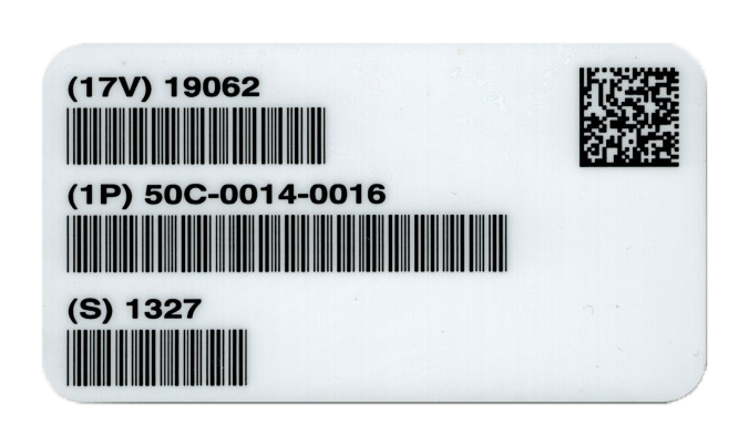 Buy MIL-STD-130 Labels | UID Labels & Tags | Compliance Label Service